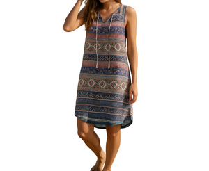 Beach lunch lounge sleeveless summer dress size XS woman’s beach dress